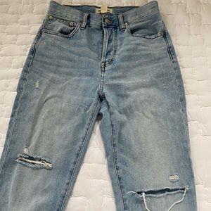 Madewell perfect vintage jeans in size 26